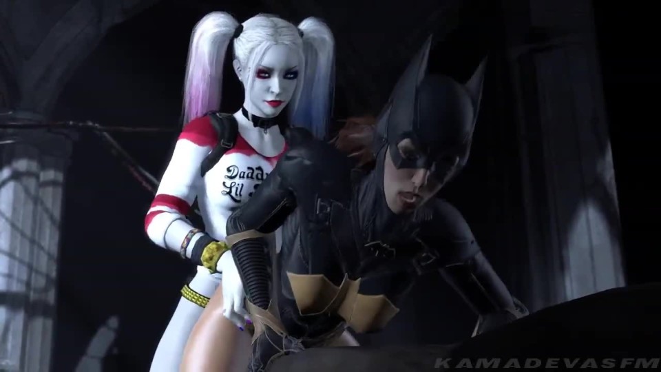 Batman Porn Asylum Episode 3 — Harley Quinn & Batgirl