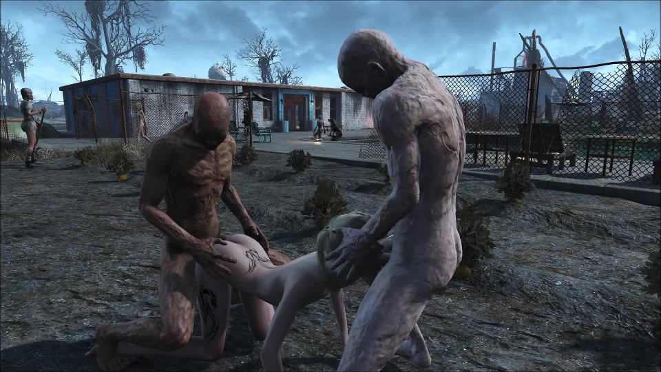 Fallout Plantation — Zombie 3D Fan Scene