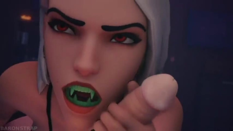 Mercy & Ashe — Baronstrap Overwatch Scene