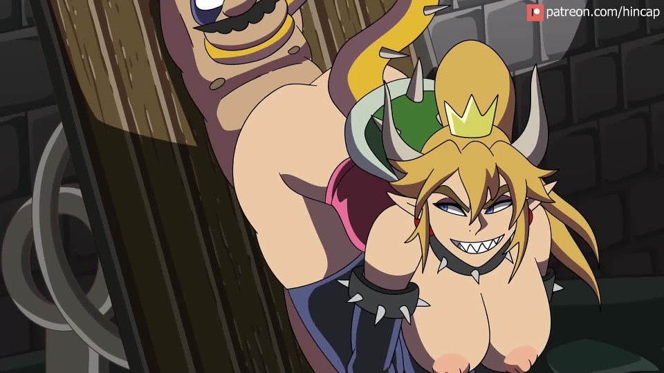 Bowsette and Mario — Pixe Willow Fan Cartoon