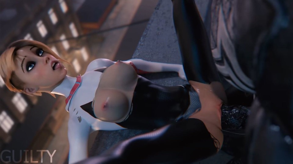 Spider-Gwen & Venom — GuiltyK 3D Fan Clip