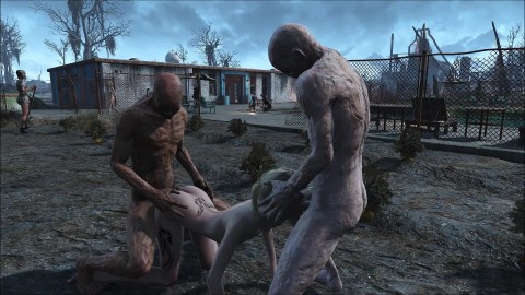 Fallout Plantation — Zombie 3D Fan Scene