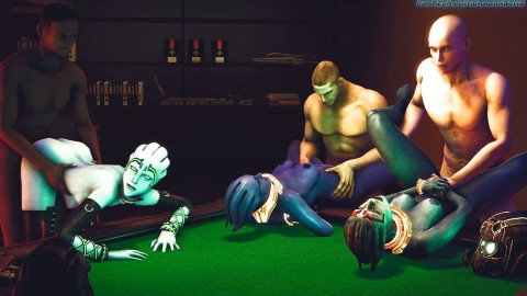 Asari Home Invasion — Dragonbomb 3D Fan Scene