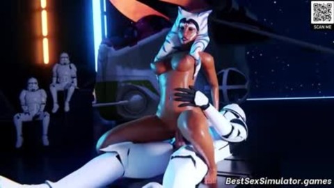 Ahsoka and Star Wars Characters — 3D Fan Compilation