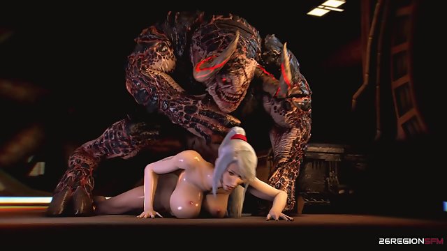 Sarah Bryant's Anal Showdown: Defeating Khnum's Monstrous Member