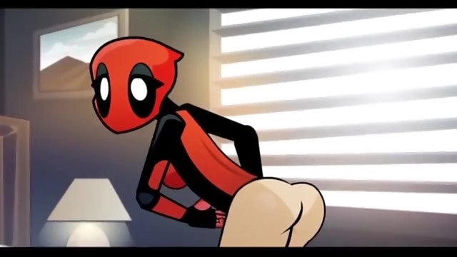 Deadpool's Dirty Deed: Lady Deadpool Gets Kingpin's Cock in Her Ass