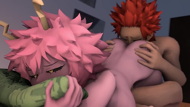 Mina Ashido and Eijiro Kirishima's Sizzling Hot Acidic Anal Adventure